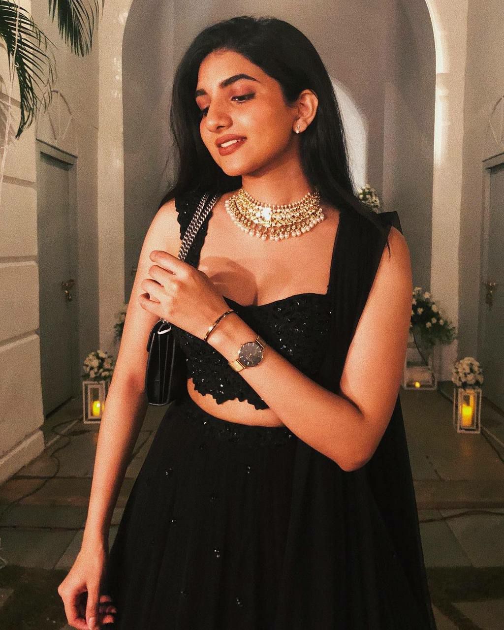 Black Sequin Embroidered Wedding Lehenga For Women | Black Lehenga For Women | Wedding Outfits For Women