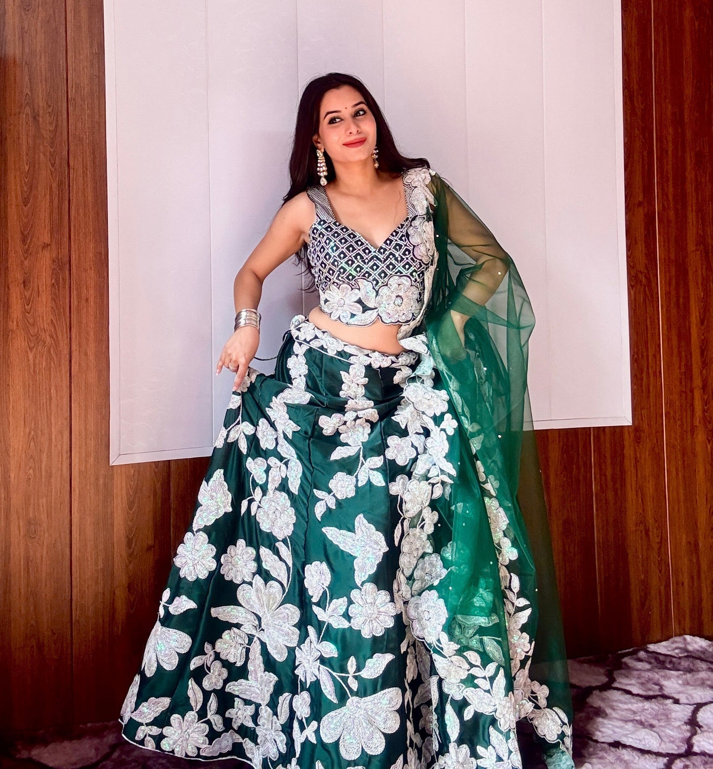 Exquisite Kasturi Silk Georgette Lehenga Set β A Perfect Blend of Glamour & Tradition