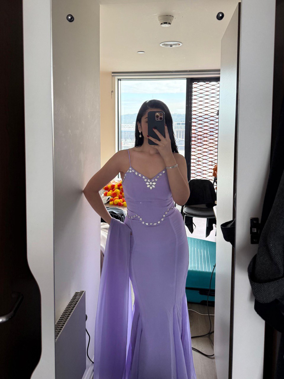 90s Style Iconic Lavender Fish Cut Fully Stitched Lehenga Choli