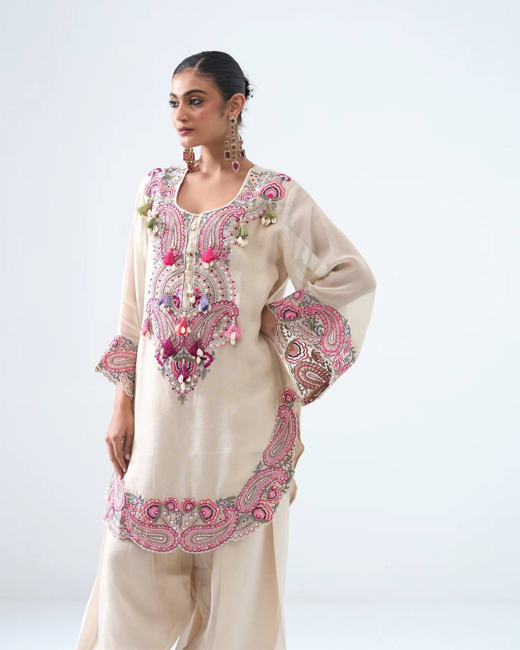 Rakhi Special Designer Farshi Suit Set with Dupatta Set For Women