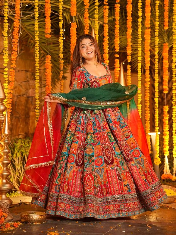 Wedding Party Wear Embroidered Maxi Suit Set | Prefect For Party Wear Gown