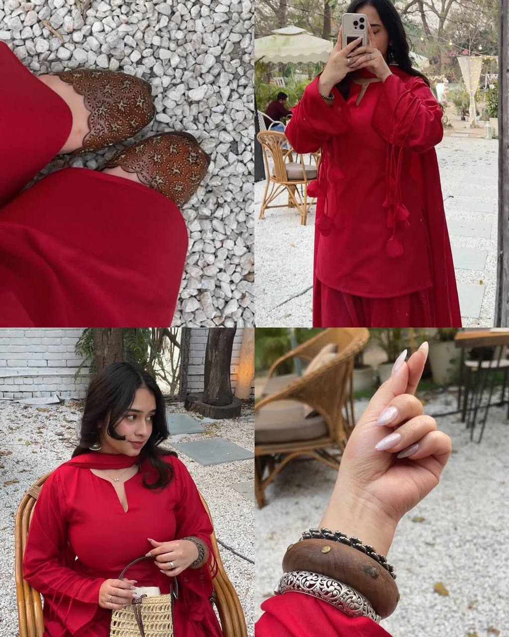 Party Wear Pakistani Style Farshi Salwar Kameez Suit Set with Dupatta