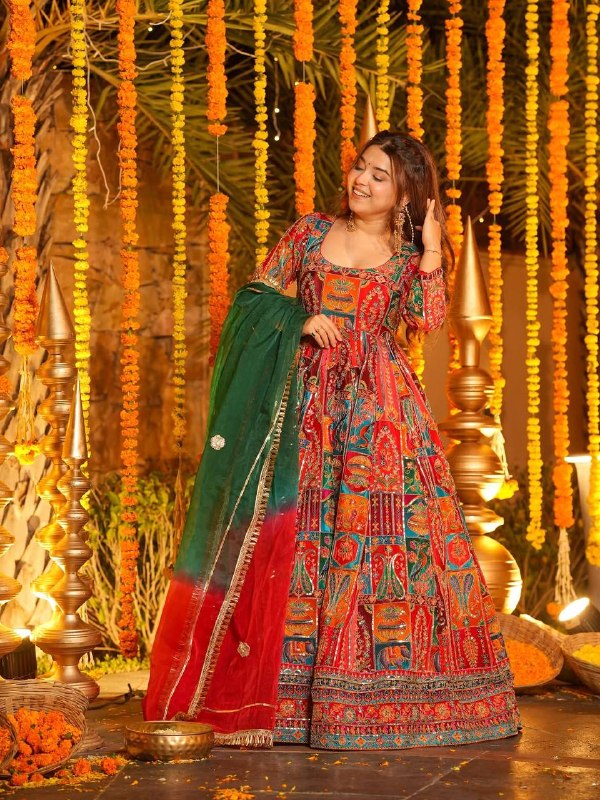 Wedding Party Wear Embroidered Maxi Suit Set | Prefect For Party Wear Gown