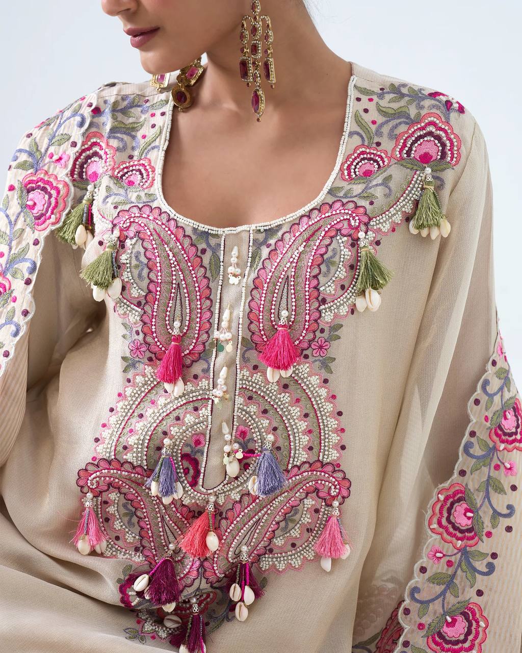 Rakhi Special Designer Farshi Suit Set with Dupatta Set For Women