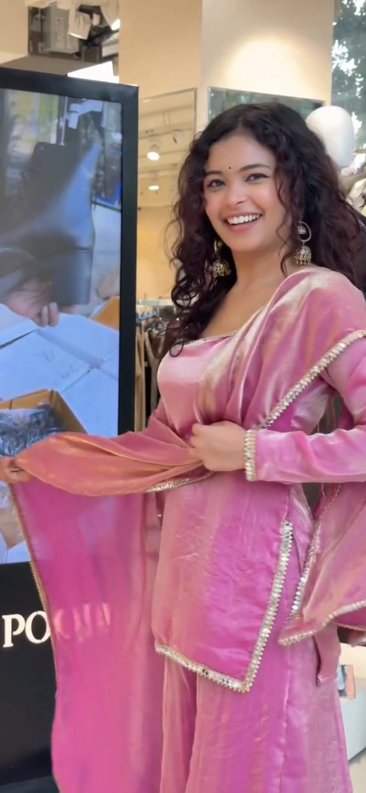 Soft Fendy Silk Partywear Kurta Palazzo Sharara Suit Set