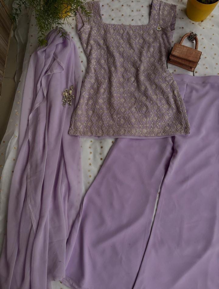 Bollywood Inspired 90s Style Iconic Palazzo Suit