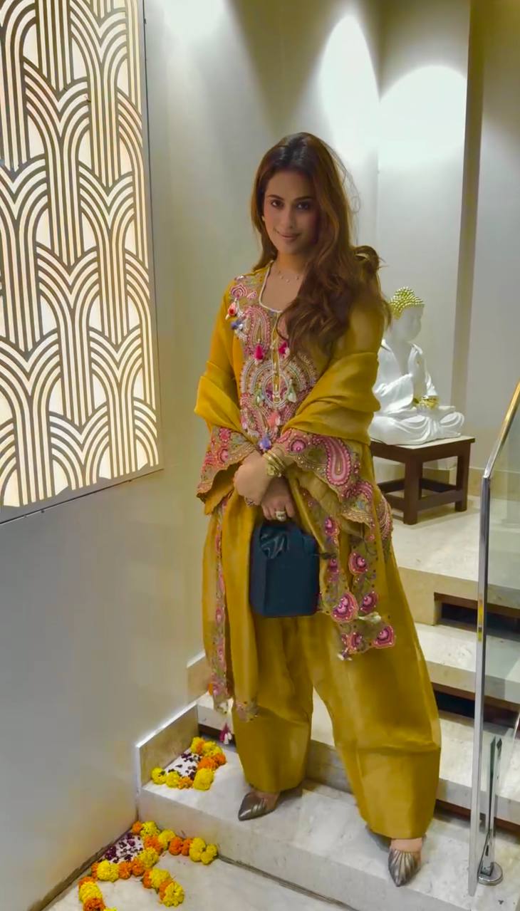 Rakhi Special Designer Farshi Suit Set with Dupatta Set For Women