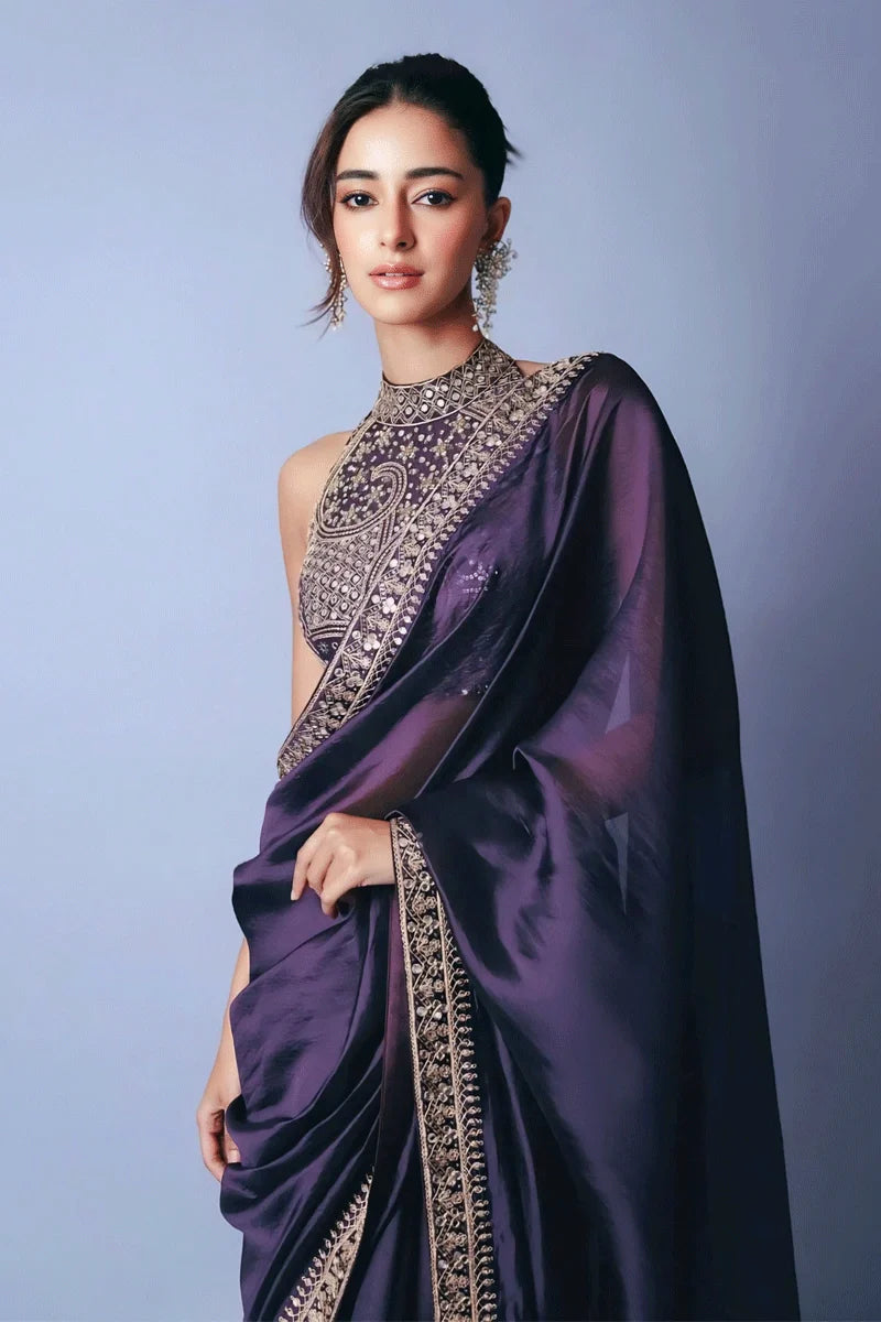 ananya pandey in saree
