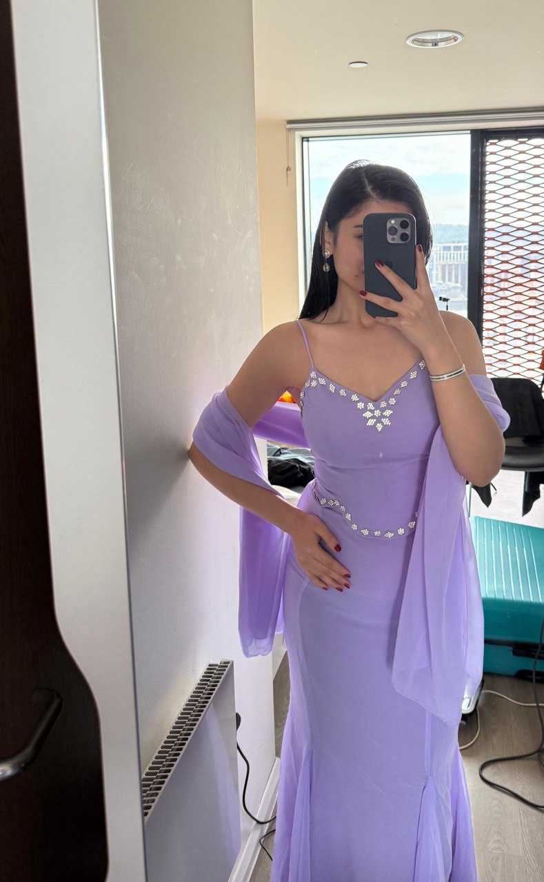 90s Style Iconic Lavender Fish Cut Fully Stitched Lehenga Choli