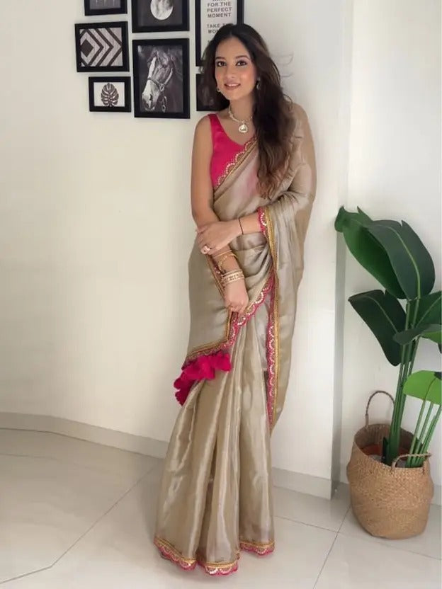 Bollywood Inspired Designer Wedding Saree