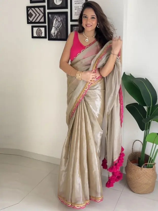 Bollywood Inspired Designer Wedding Saree