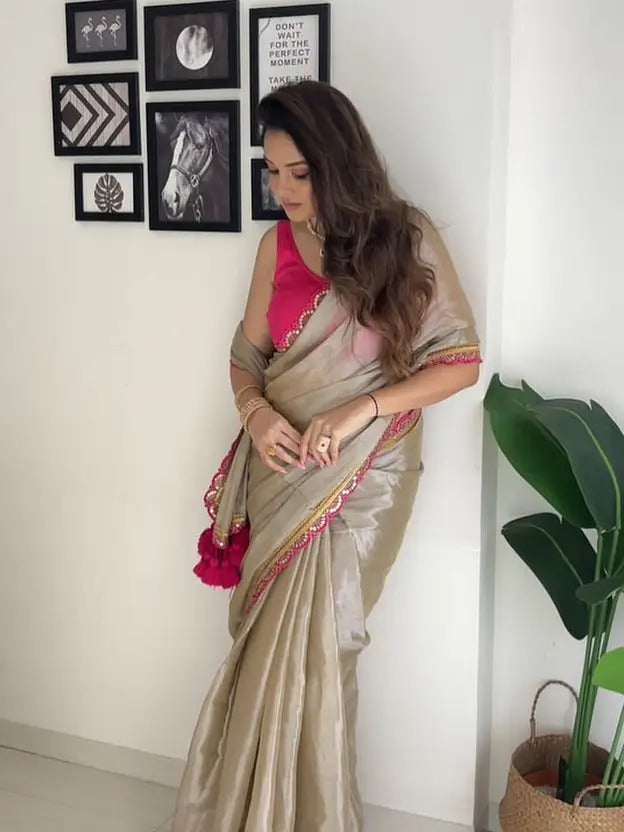 Bollywood Inspired Designer Wedding Saree